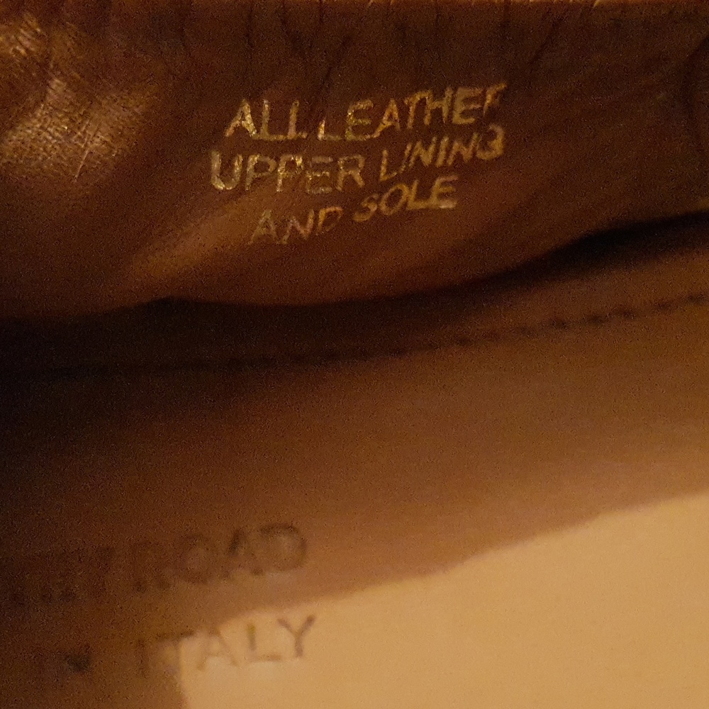 Country Road Vero Cuoio leather black ballet flats - Picture 9 of 9